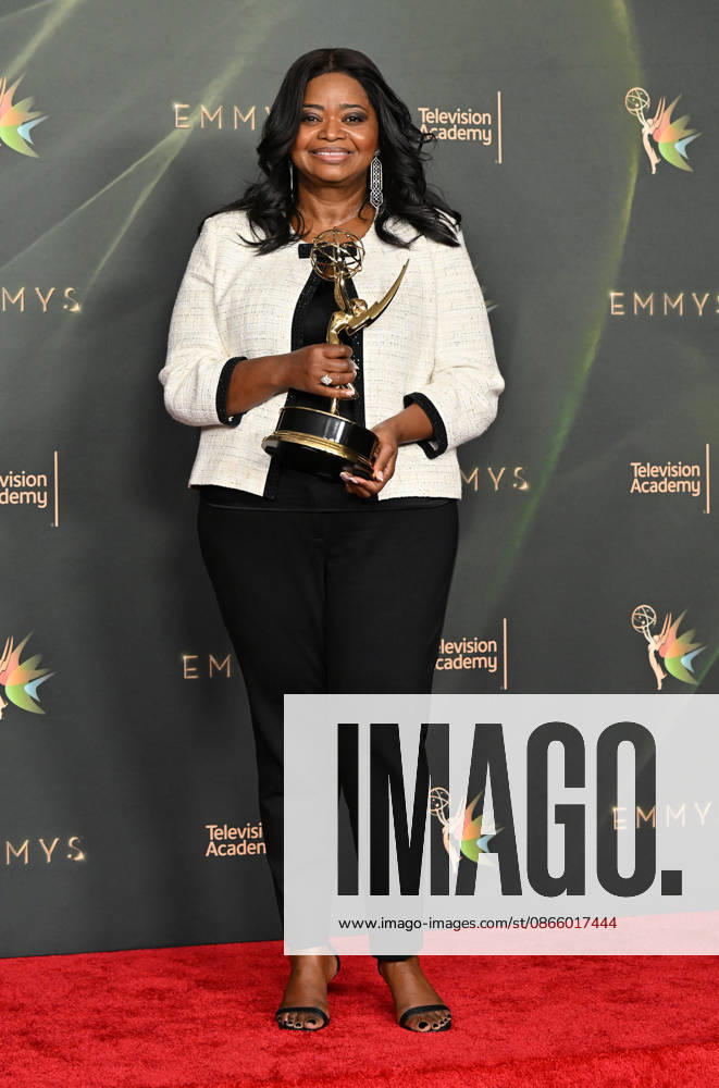 78th Emmy Awards Night 1 Octavia Spencer in the press room at the 78th Emmy Awards Nigh1, held at the Peacock Theatre in Los Angeles, Ca. on September 5, 2026. Los Angeles Peacock Theatre California USA