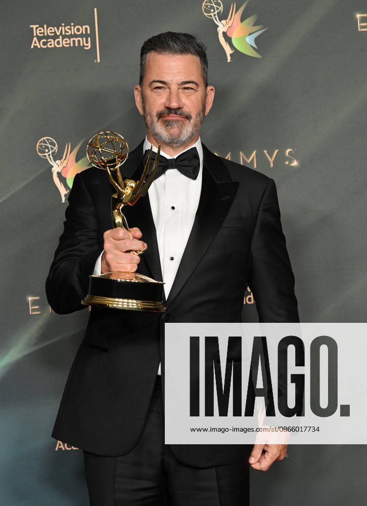 78th Emmy Awards Night 1 Jimmy Kimmel in the press room at the 78th Emmy Awards Nigh1, held at the Peacock Theatre in Los Angeles, Ca. on September 5, 2026. Los Angeles Peacock Theatre California USA