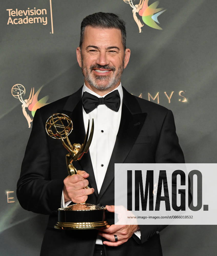 78th Emmy Awards Night 1 Jimmy Kimmel in the press room at the 78th Emmy Awards Nigh1, held at the Peacock Theatre in Los Angeles, Ca. on September 5, 2026. Los Angeles Peacock Theatre California USA