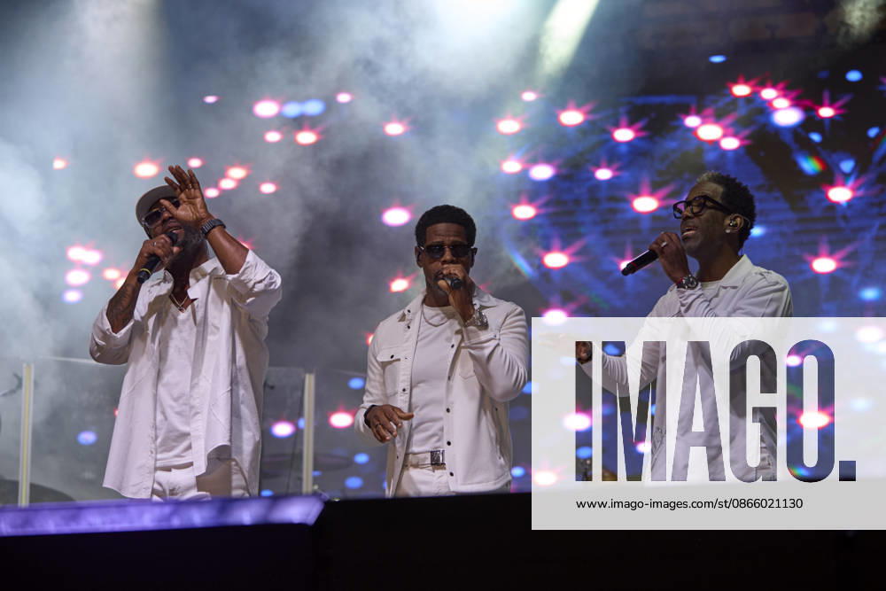 R&B group Boys II Men perform in Baltimore, MD during the fifth Charm City Live, Sept. 5, 2026. Conceived by Baltimore Mayor Brandon Scott, the annual festival highlights the city s growth through music and arts, and celebrates its unique history and culture. Baltimore USA - ZUMAg216 20260905_znp_g216_011