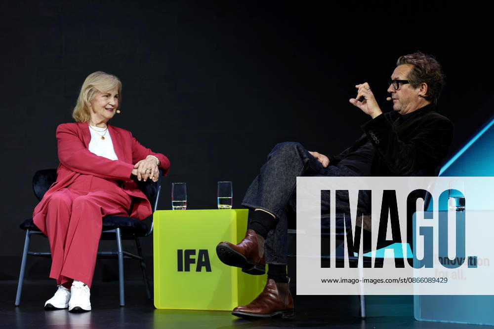 IFA, Impressions from the Technology Fair, Berlin, September 5, 2026 Heikedine Körting, radio drama producer for EUROPA’s *Die drei*, *TKKG*, etc., radio drama narrator, and attorney—known