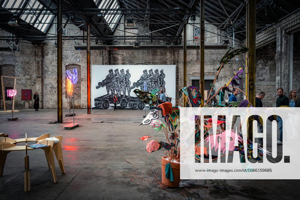 Berlin Reinickendorf Wilhelm Hallen Wilhelmhallen on Kopenhagener Straße, a historic former industrial site, a newly emerging hub for the creative industries Art Festival Hallen 07 Berlin Art Week 2026 July 9, 2026 Berlin