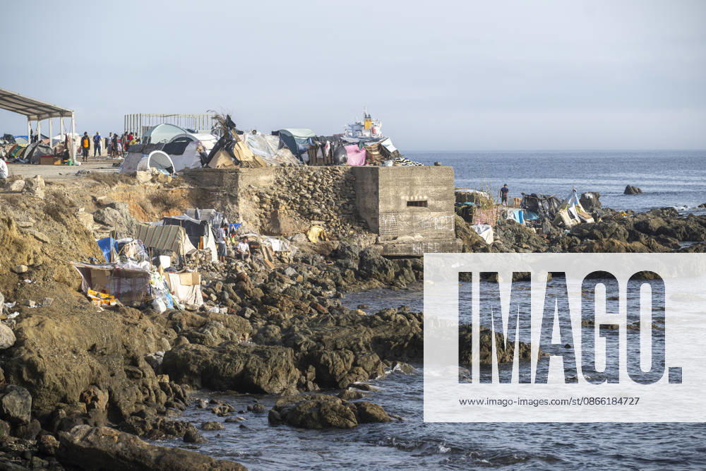 Settlements Continue on El Trampolín Beach Settlements on El Trampolín Beach, as of September 7, 2026, in Ceuta, Spain. Despite having been evicted, the encampment on El Trampolín Beach resembles a makeshift city and remains occupied by people who continue to arrive in Ceuta. SEPTEMBER 7, 2026 Ceuta, Spain