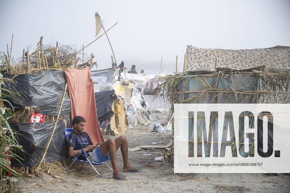 Settlements Continue on El Trampolín Beach Settlements on El Trampolín Beach, as of September 7, 2026, in Ceuta, Spain. Despite having been cleared, the camp on El Trampolín Beach resembles a makeshift city and remains occupied by people who continue to arrive in Ceuta. SEPTEMBER 7, 2026 Ceuta, Spain