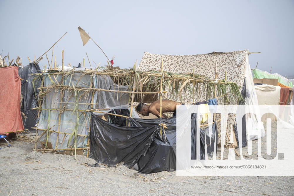 Settlements Continue on El Trampolín Beach Settlements on El Trampolín Beach, as of September 7, 2026, in Ceuta, Spain. Despite having been cleared, the camp on El Trampolín Beach resembles a makeshift city and remains occupied by people who continue to arrive in Ceuta. SEPTEMBER 7, 2026 Ceuta, Spain