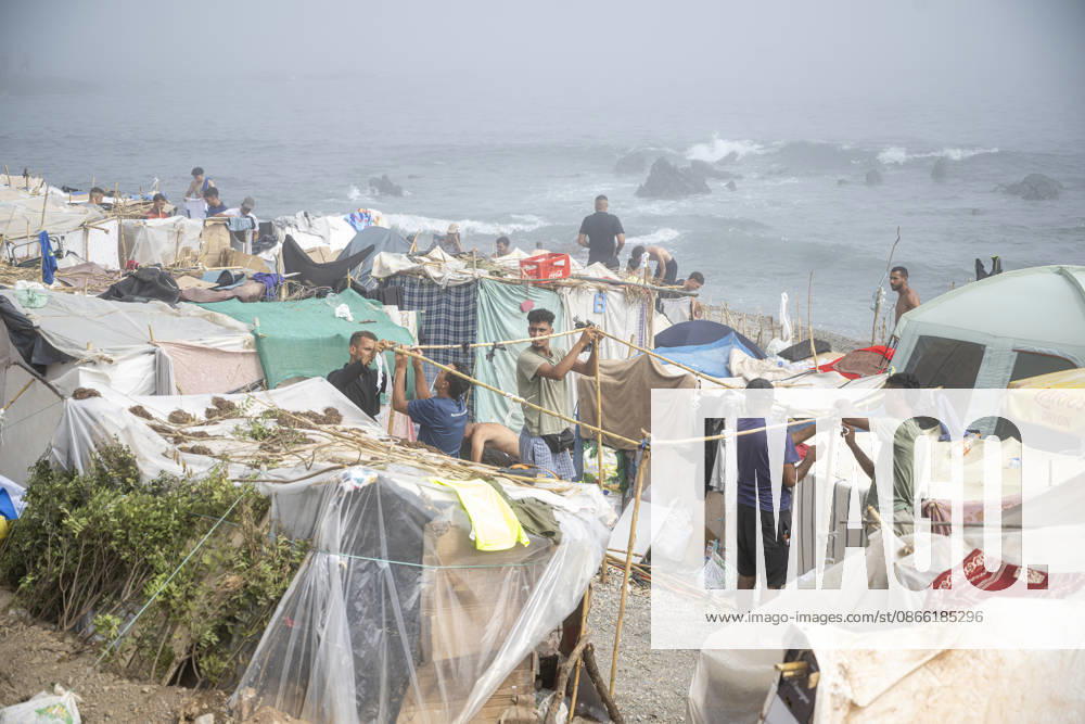 Settlements Continue on El Trampolín Beach Settlements on El Trampolín Beach, as of September 7, 2026, in Ceuta, Spain. Despite having been cleared, the camp on El Trampolín Beach resembles a makeshift city and remains occupied by people who continue to arrive in Ceuta. SEPTEMBER 7, 2026 Ceuta, Spain