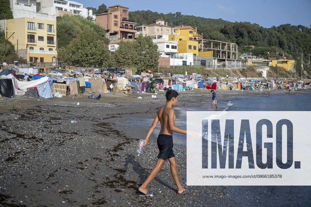 Settlements Continue on El Trampolín Beach Settlements on El Trampolín Beach, as of September 7, 2026, in Ceuta, Spain. Despite having been evicted, the camp on El Trampolín Beach resembles a makeshift city and remains occupied by people who continue to arrive in Ceuta. SEPTEMBER 7, 2026 Ceuta, Spain