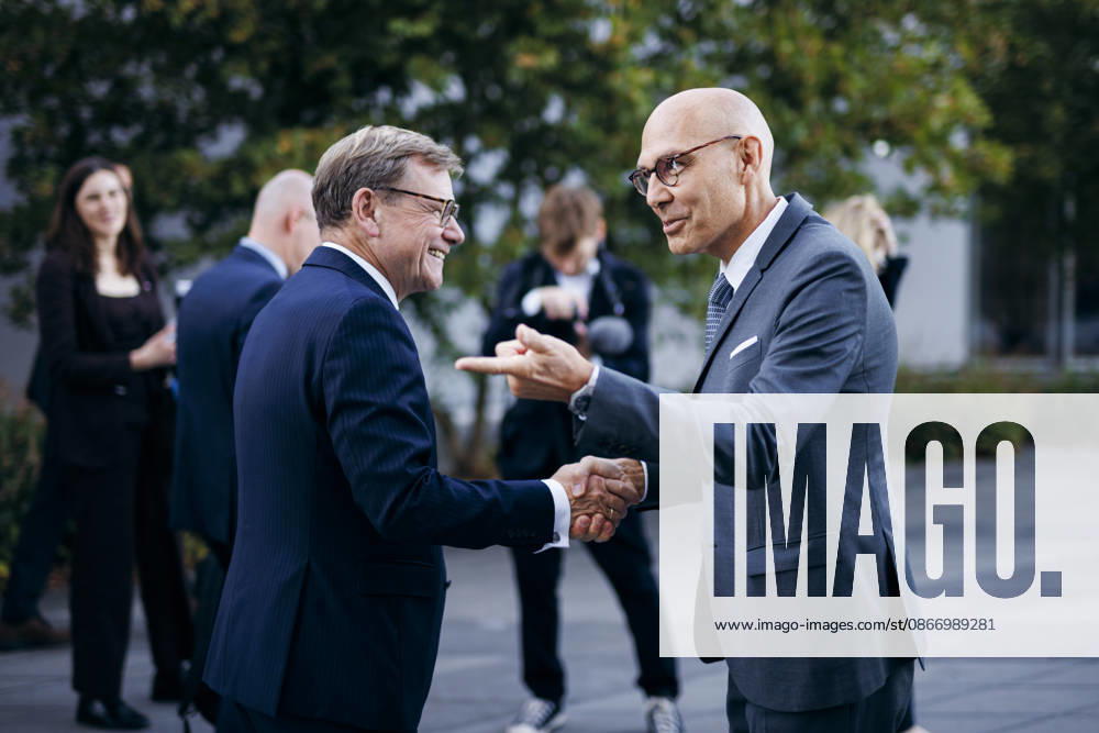 Johann Wadephul (CDU), Federal Minister of Foreign Affairs, meets with Volker Tuerk, the United Nations High Commissioner for Human Rights, for talks in Geneva on September 15, 2026. Photographed on behalf of the Federal Foreign Office (AA) in Geneva, Switzerland.