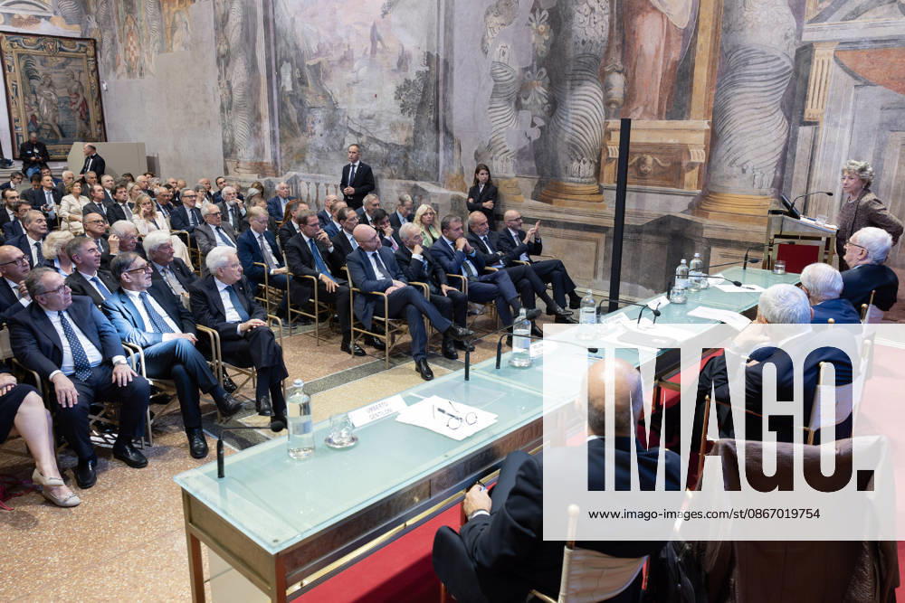 President of the Republic Sergio Mattarella speaks at the commemoration ceremony for President Emeritus Carlo Azeglio Ciampi, on the 10th anniversary of his death, Rome, 16 09 2026 Rome Italy - ZUMAa289 20260916_zia_a289_017