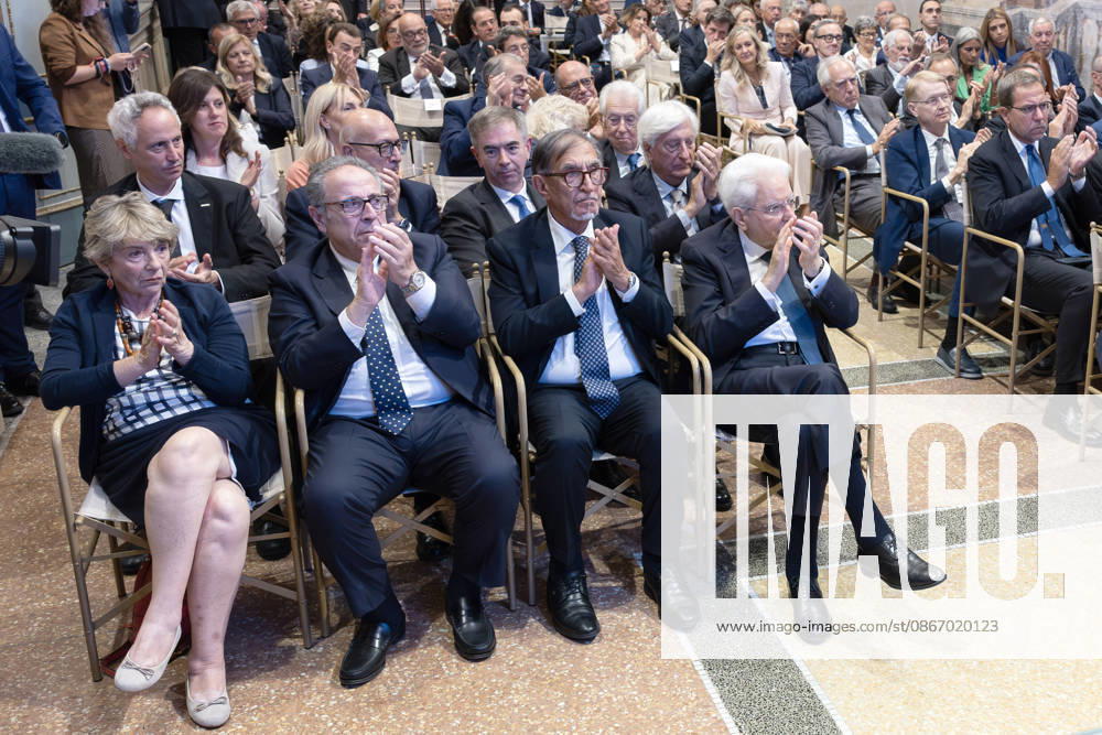 President of the Republic Sergio Mattarella speaks at the commemoration ceremony for President Emeritus Carlo Azeglio Ciampi, on the 10th anniversary of his death, Rome, 16 09 2026 Rome Italy - ZUMAa289 20260916_zia_a289_020