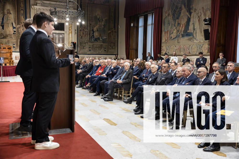 President of the Republic Sergio Mattarella at the 2nd Day of Italian Internees in German Concentration Camps during the Second World War, Rome, 18 09 2026 Rome Italy - ZUMAa289 20260918_zia_a289_053
