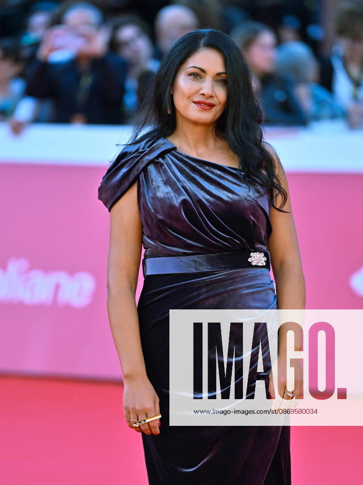 IPA89722237 - Rome, 2026 Film Festival - Night 3 - Red Carpet for the film SKEJTANJETO NE E ZA DEVOJÄaINJA (SKATEBOARDING IS NOT FOR GIRLS) Pictured: Simonida Selimovic