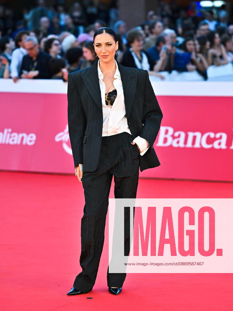IPA89722761 - Rome, 2026 Film Festival Night 3 Red Carpet for the film Je so Pazzo. Pictured: I Ema Stokholma