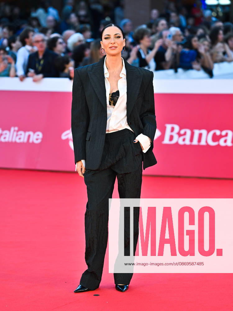 IPA89722767 - Rome, 2026 Film Festival Night 3 Red Carpet for the film Je so Pazzo. Pictured: I Ema Stokholma