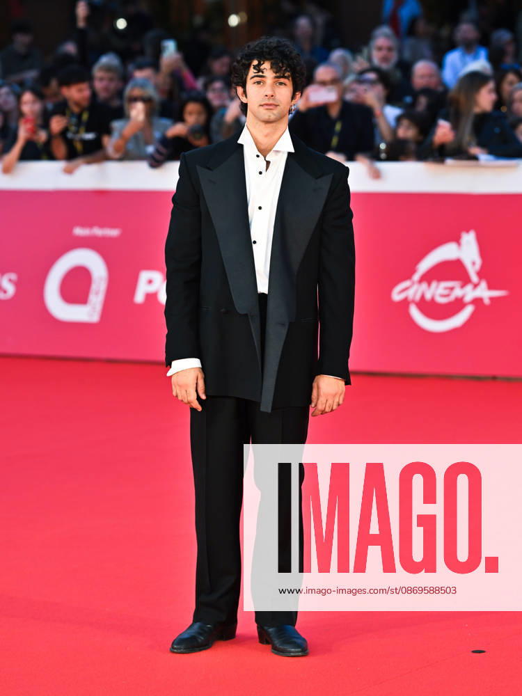 IPA89724165 - Rome, 2026 Film Festival Night 3 Red Carpet for the film Je so Pazzo. Pictured: Massimiliano Caiazzo