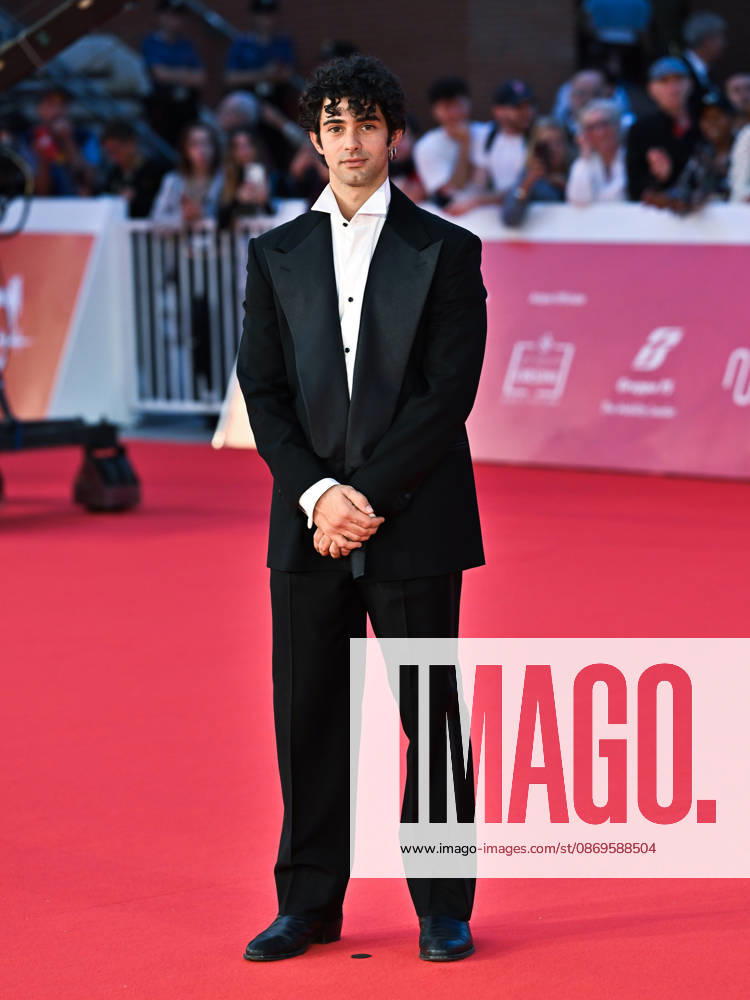 IPA89724170 - Rome, 2026 Film Festival Night 3 Red Carpet for the film Je so Pazzo. Pictured: Massimiliano Caiazzo