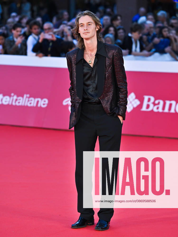 IPA89724394 - Rome, 2026 Film Festival Night 3 Red Carpet for the film Je so Pazzo. Pictured: Luca Chikovani
