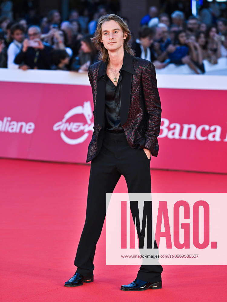 IPA89724395 - Rome, 2026 Film Festival Night 3 Red Carpet for the film Je so Pazzo. Pictured: Luca Chikovani