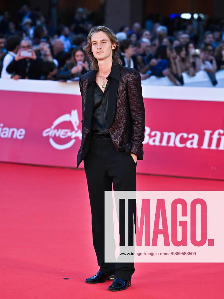 IPA89724404 - Rome, 2026 Film Festival Night 3 Red Carpet for the film Je so Pazzo. Pictured: Luca Chikovani