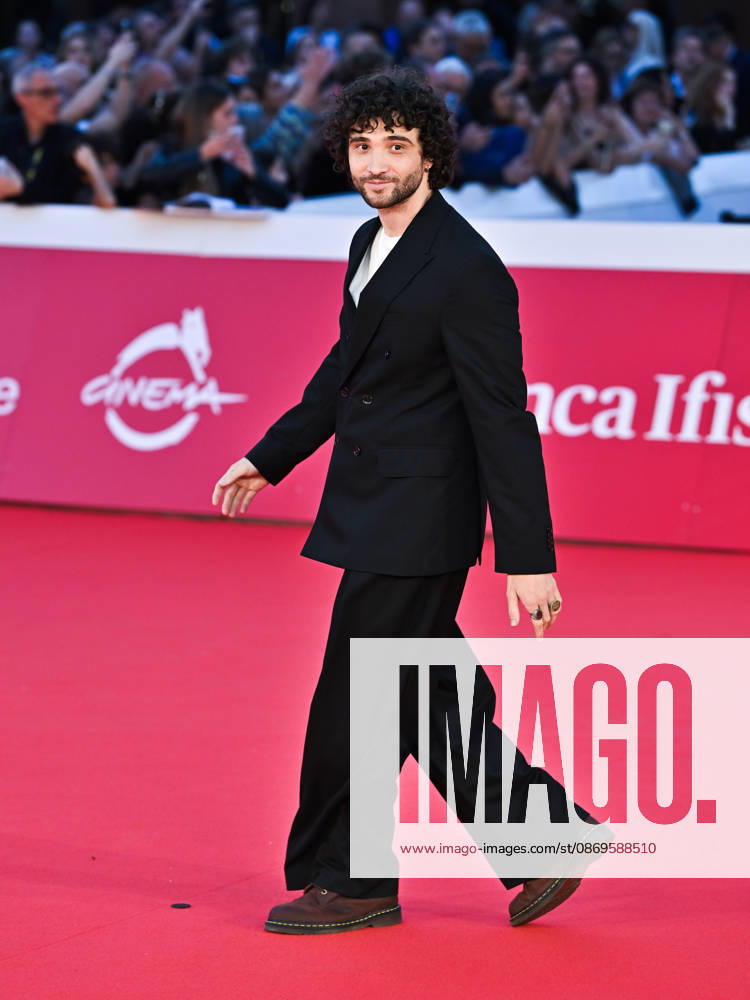 IPA89724408 - Rome, 2026 Film Festival Night 3 Red Carpet for the film Je so Pazzo. Pictured: Yuri Pascale Langer