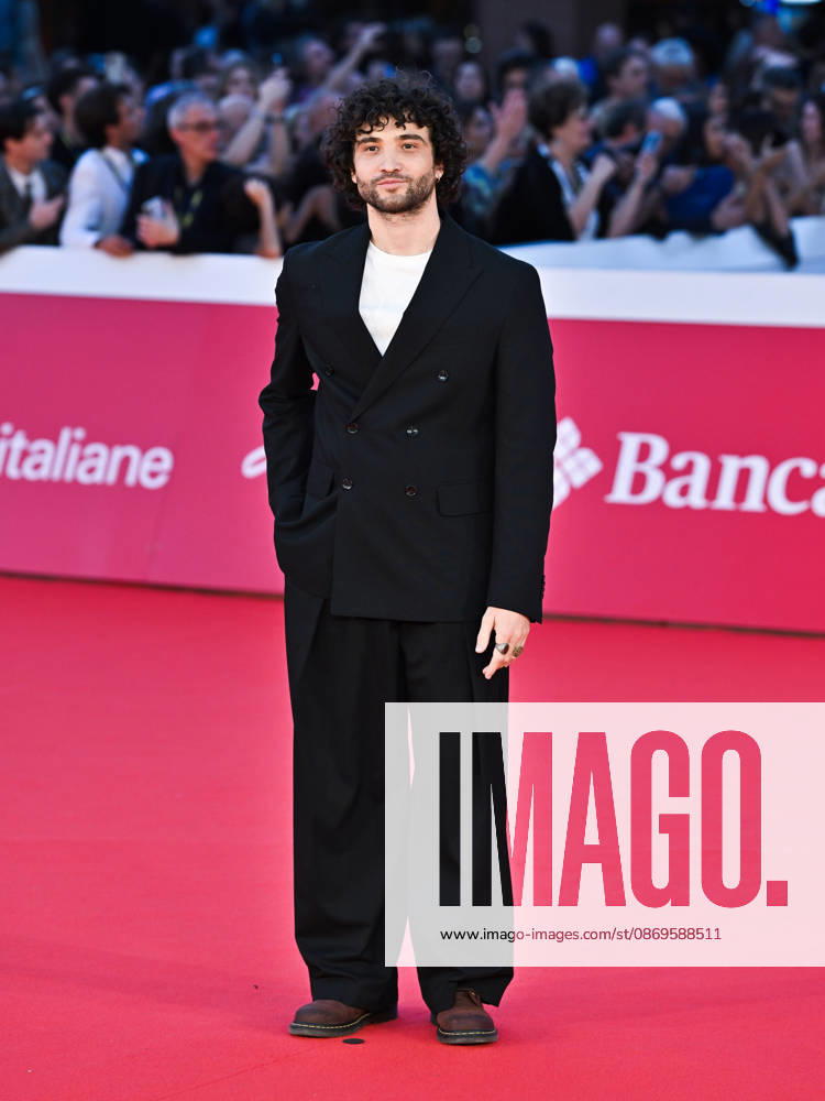 IPA89724411 - Rome, 2026 Film Festival Night 3 Red Carpet for the film Je so Pazzo. Pictured: Yuri Pascale Langer