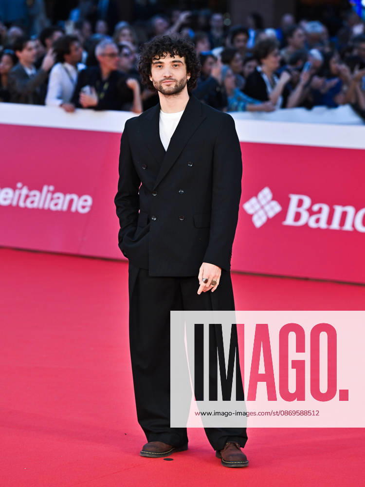 IPA89724414 - Rome, 2026 Film Festival Night 3 Red Carpet for the film Je so Pazzo. Pictured: Yuri Pascale Langer