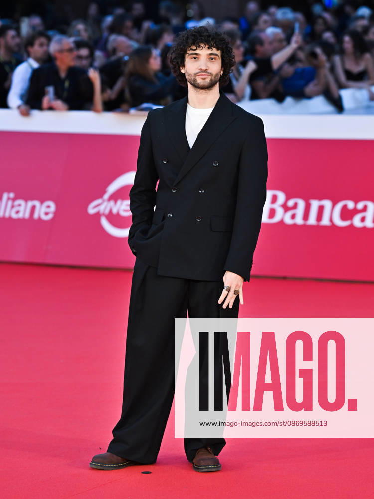 IPA89724418 - Rome, 2026 Film Festival Night 3 Red Carpet for the film Je so Pazzo. Pictured: Yuri Pascale Langer