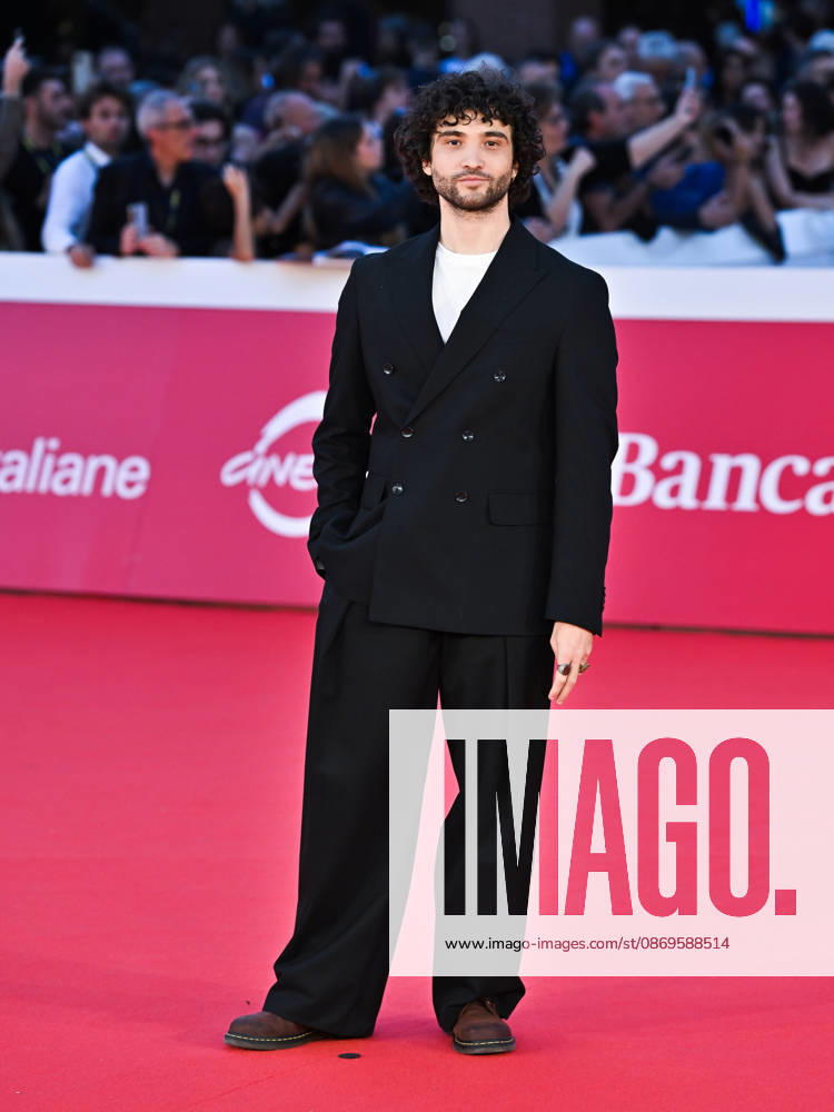 IPA89724420 - Rome, 2026 Film Festival Night 3 Red Carpet for the film Je so Pazzo. Pictured: Yuri Pascale Langer