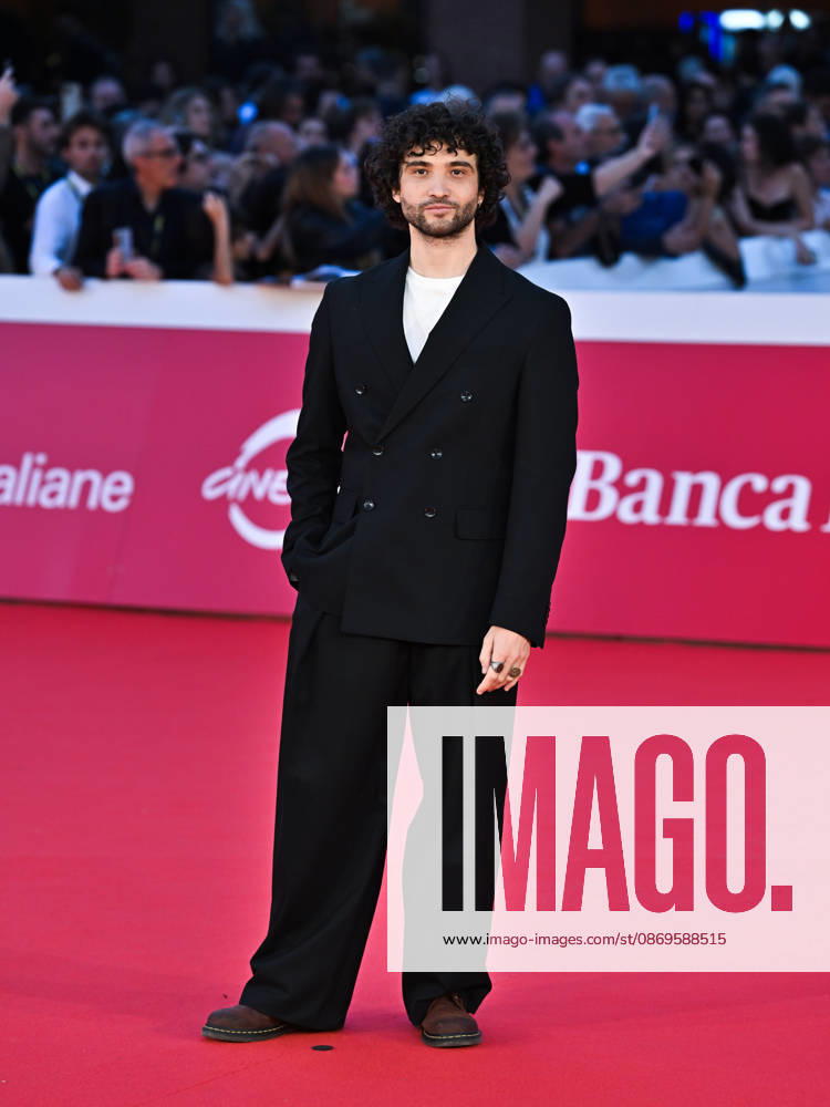 IPA89724423 - Rome, 2026 Film Festival Night 3 Red Carpet for the film Je so Pazzo. Pictured: Yuri Pascale Langer