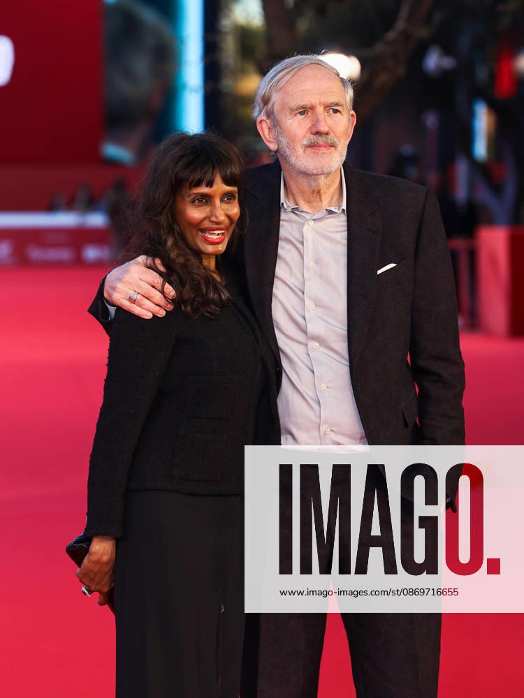 IPA89768789 - Rome, 2026 Film Festival - Night 4 - Red Carpet for the film A Talent For Murder In the photo: Nimi Ponnudurai, Anton Corbijn