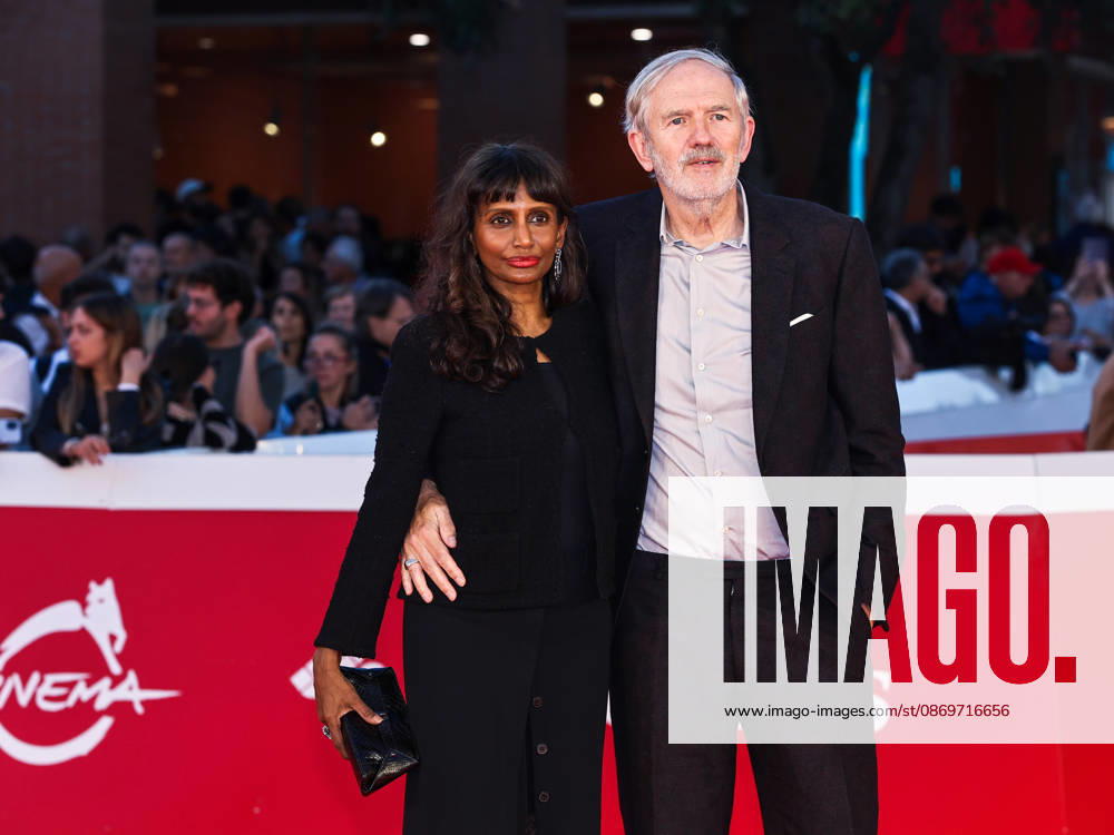 IPA89768791 - Rome, 2026 Film Festival - Night 4 - Red Carpet for the film A Talent For Murder In the photo: Nimi Ponnudurai, Anton Corbijn
