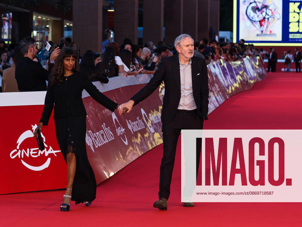 IPA89768774 - Rome, 2026 Film Festival - Night 4 - Red Carpet for the film A Talent For Murder In the photo: Nimi Ponnudurai, Anton Corbijn