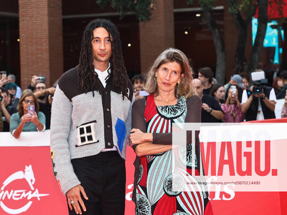 IPA89954336 - Rome, 2026 Film Festival - Night 8 - Red Carpet for the film *A MARE* In the photo: Ghali, Alessandra Cutolo