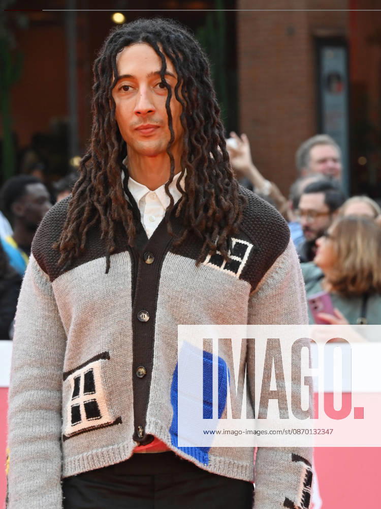 Italian rapper Ghali, attends the Red Carpet for the film A mare at the 2026 Rome Film Fest, held at the Auditorium Parco della Musica. Rome Italy - ZUMAs197 20261020_aaa_s197_274