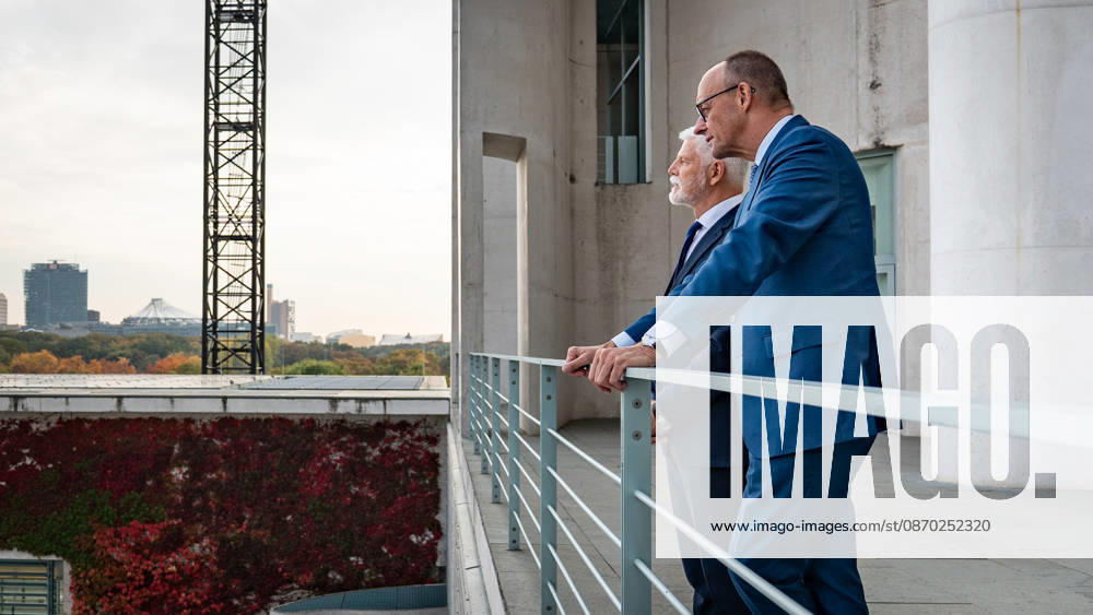 Chancellor Friedrich Merz welcomes Petr Pavel, President of the Czech Republic, to the Federal Chancellery; Czech President at the Federal Chancellery, Berlin, Germany; Berlin, Berlin, Germany; Federal Chancellery