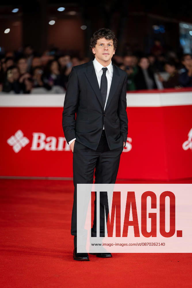 The Debut red carpet during the 21st Rome Film Festival at Auditorium Parco Della Musica in Rome, Italy on 21 October 2026. Jesse Eisenberg attends the The Debut red carpet during the 21st Rome Film Festival at Auditorium Parco Della Musica in Rome, Italy on 21 October 2026., Credit:Stefano Costantino TTL Stefano Costantino Avalon Italy, Rome