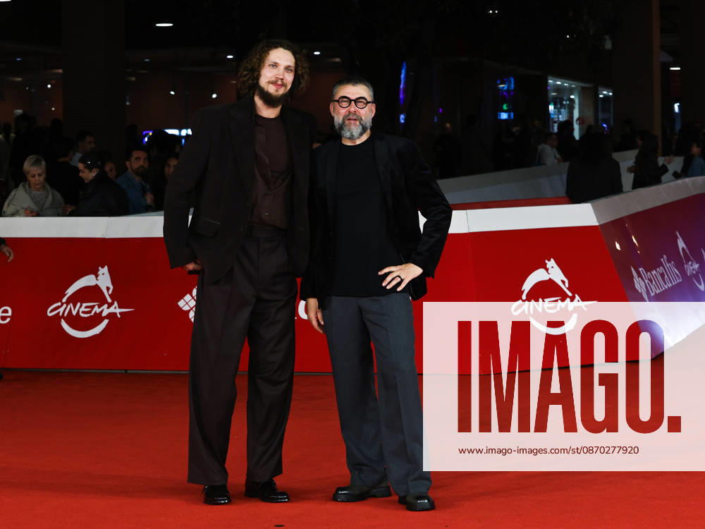 IPA90001015 - Rome, 2026 Film Festival Evening 9 Red carpet for the film UÄ¼a (Ulya) Pictured: Viesturs KairiÅ¡s, KÄrlis Arnolds Source
