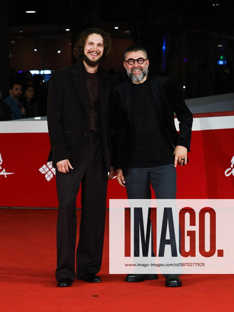 IPA90001023 - Rome, 2026 Film Festival Night 9 Red carpet for the film UÄ¼a (Ulya) Pictured: Viesturs KairiÅ¡s, KÄrlis Arnolds Source