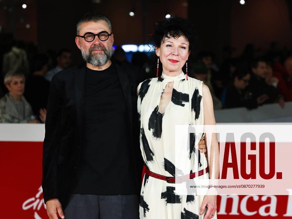 IPA90001041 - Rome, 2026 Film Festival Night 9 Red carpet for the film Uļa (Ulya) Pictured: Viesturs KairiÅ¡s, Ieva JurjÄne