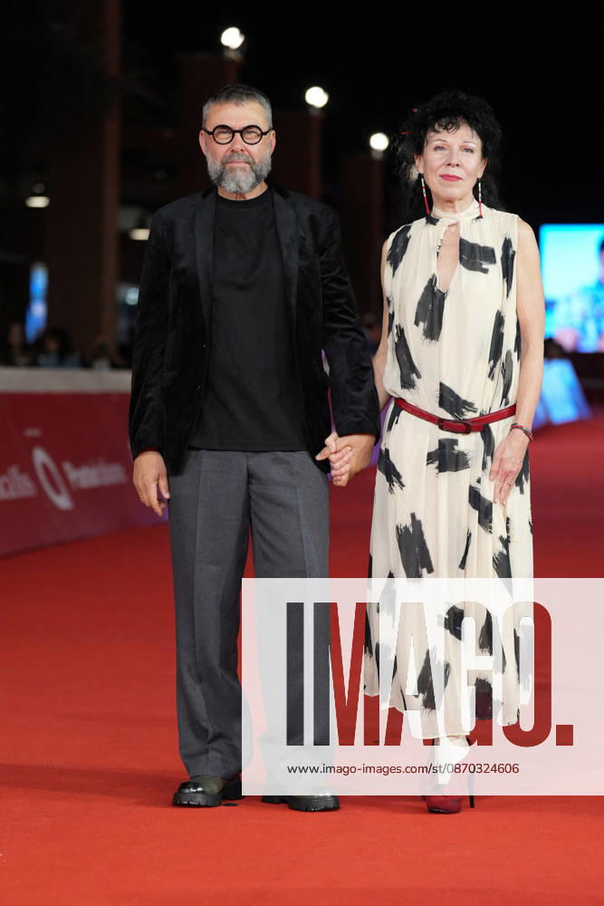 21st Rome Film Fest - Ula Screening Latvian actors Viesturs Kairiss and Ieva Jurjane attend the red carpet premiere of the film Ula (Ulya) during the 21st Rome Film Fest in Rome, Italy on October 21, 2026. Photo by Andrea Bracaglia ABACAPRESS.COM Rome Italy Italy
