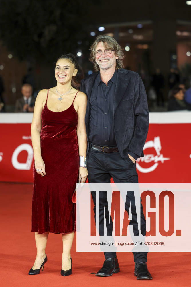 Francesco Fei with director Consuelo Moschella, during the red carpet of the film Non Importa Dove on the occasion of the 21st edition of the Rome Film Fest, at the Auditorium Parco della Musica in Rome, 22 10 2026 Rome Italy - ZUMAa289 20261021_zia_a289_358