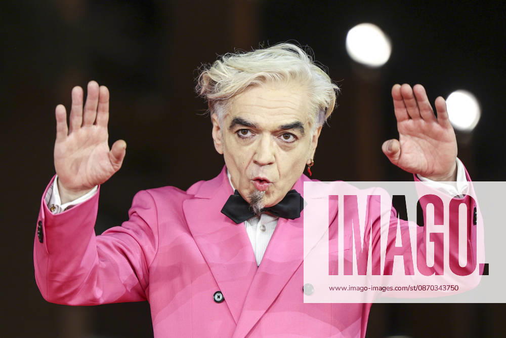 Morgan wears Richmond during the red carpet of the film Non Importa Dove on the occasion of the 21st edition of the Rome Film Fest, at the Auditorium Parco della Musica in Rome, 22 10 2026 Rome Italy - ZUMAa289 20261021_zia_a289_393