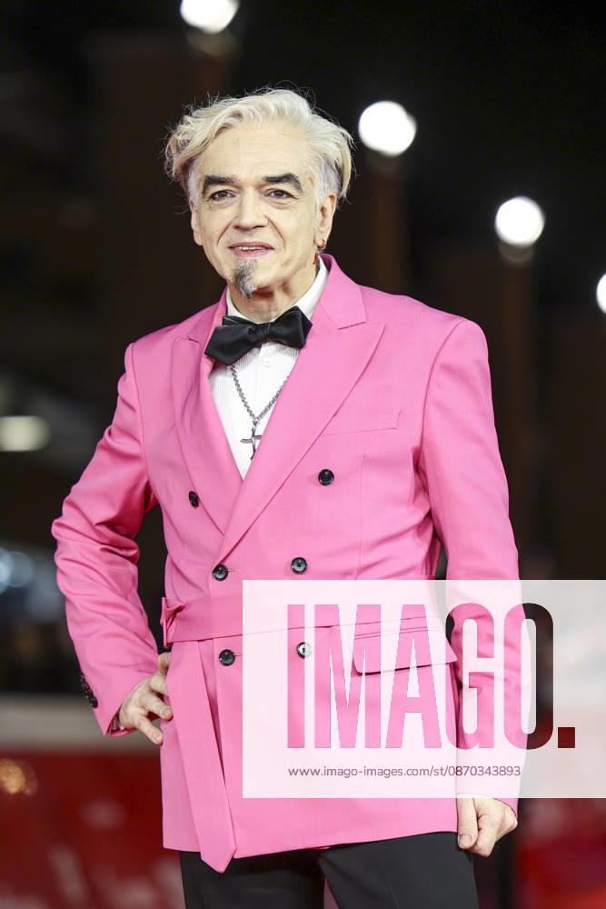 Morgan wears Richmond during the red carpet of the film Non Importa Dove on the occasion of the 21st edition of the Rome Film Fest, at the Auditorium Parco della Musica in Rome, 22 10 2026 Rome Italy - ZUMAa289 20261021_zia_a289_402