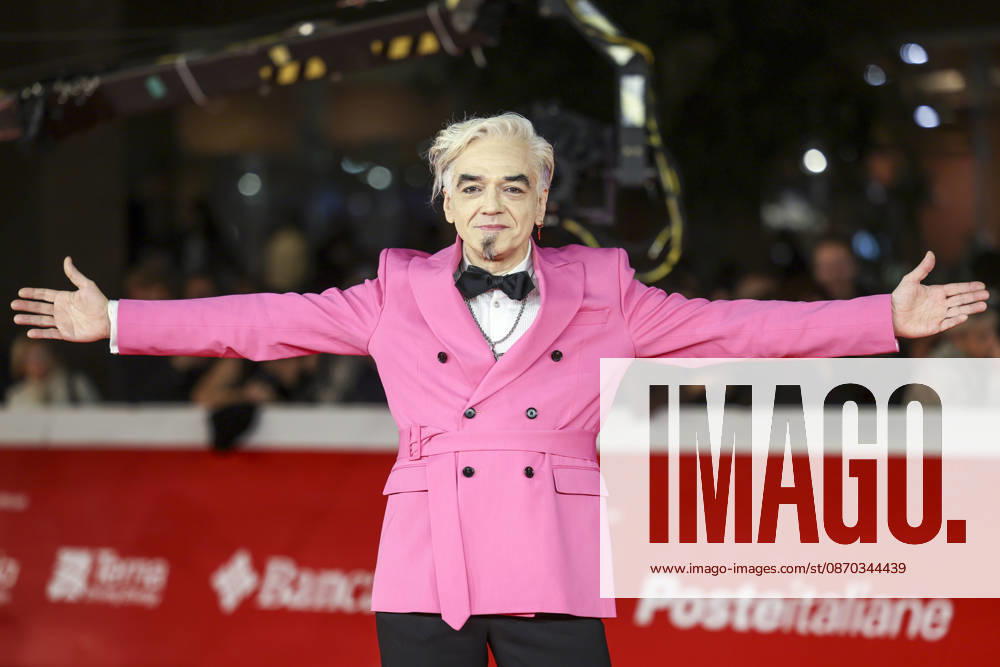 Morgan wears Richmond during the red carpet of the film Non Importa Dove on the occasion of the 21st edition of the Rome Film Fest, at the Auditorium Parco della Musica in Rome, 22 10 2026 Rome Italy - ZUMAa289 20261021_zia_a289_410