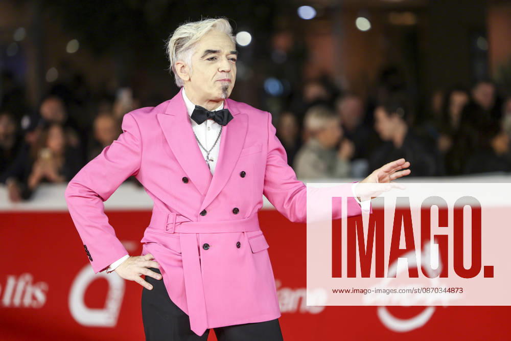 Morgan wears Richmond during the red carpet of the film Non Importa Dove on the occasion of the 21st edition of the Rome Film Fest, at the Auditorium Parco della Musica in Rome, 22 10 2026 Rome Italy - ZUMAa289 20261021_zia_a289_411