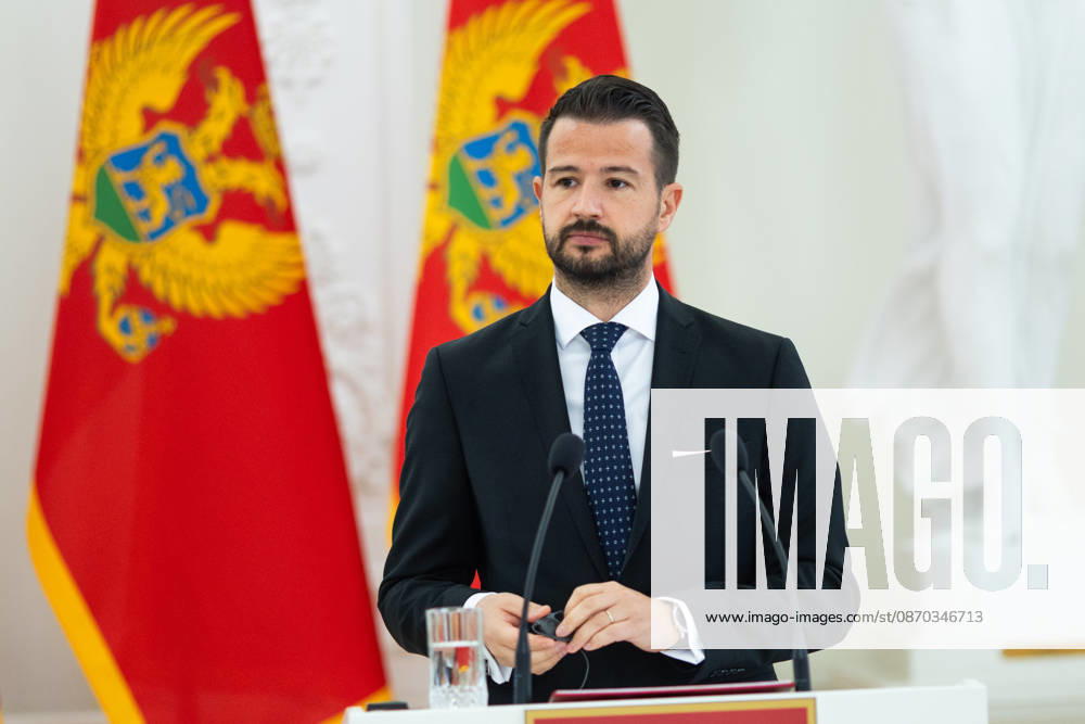 Lietuvos Respublikos Prezidentas Gitanas Nauseda prieme i Lietuva atvykusi Juodkalnijos Prezidenta Jakova Milatoviciu. Vilnius, 2026-10-22