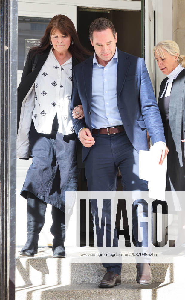 Kieran Hayler 22.10.2026. Kieran Hayler ex husband of Katie Price, looks happy after his not guilty verdict as he leaves Lewes Crown Court this afternoon.