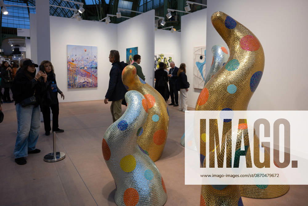 Art Basel Fair to Close Earlier than Scheduled - Paris Art Basel fair, held at Grand Palais, will close before scheduled time, because of demonstrations in Paris and after calls online to attack it and demonstrate inside, as seen in Paris, France on October 22, 2026. Photo by Ammar Abd Rabbo ABACAPRESS.COM Paris Ile-de-France France