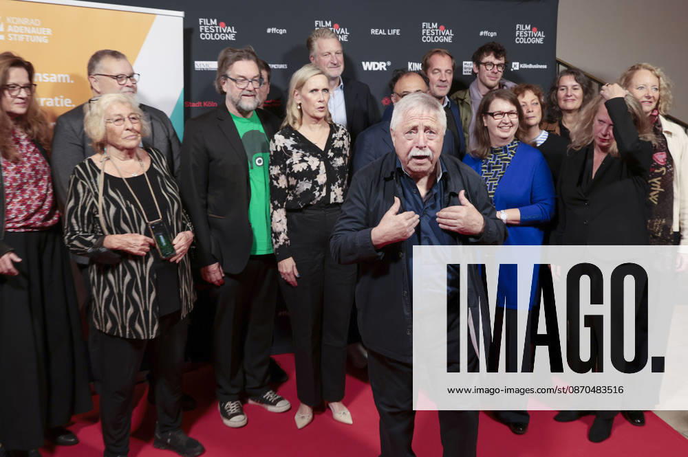 Wolf Biermann mit Team beim Screening des Dokumentarfilms Biermann auf dem 36. Film Festival Cologne 2026 im Cineplex Filmpalast. Köln
