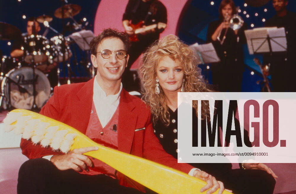 Pack die Zahnbürste ein, Fernsehserie, Deutschland 1994-1996, Spielshow, Gameshow, Darsteller: Ingolf Lück, Gaststar: Bonnie Tyler